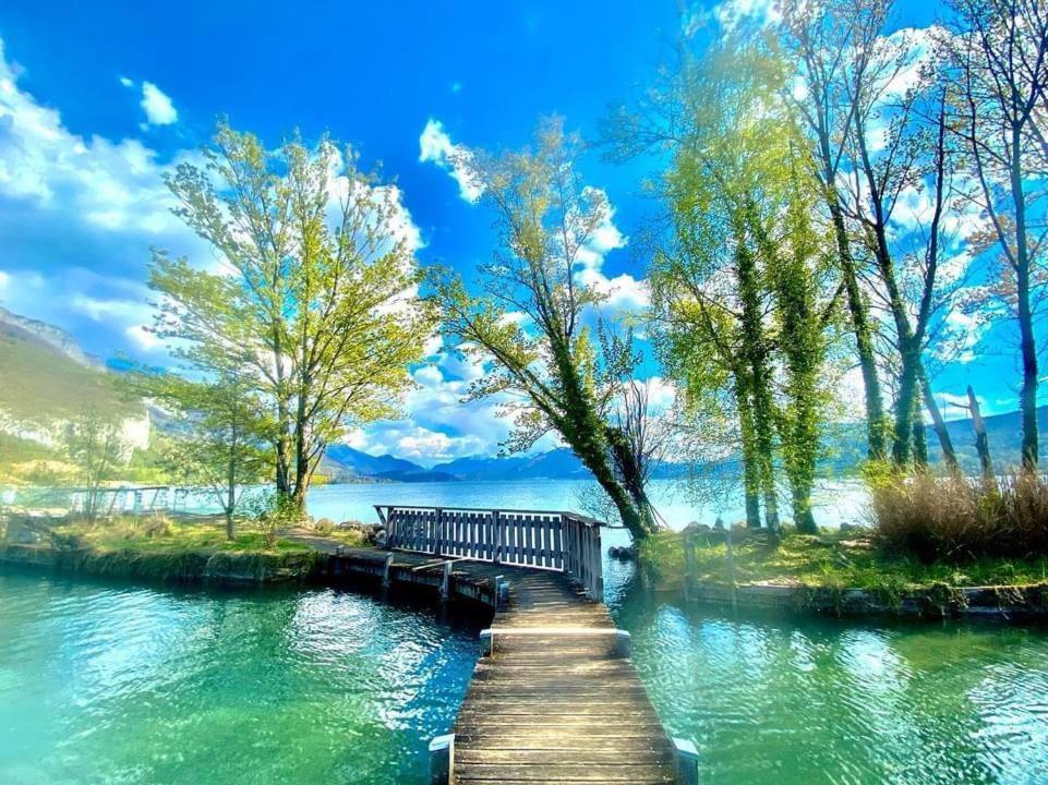Woody 100M Du Lac Balcon Annecy Exteriér fotografie