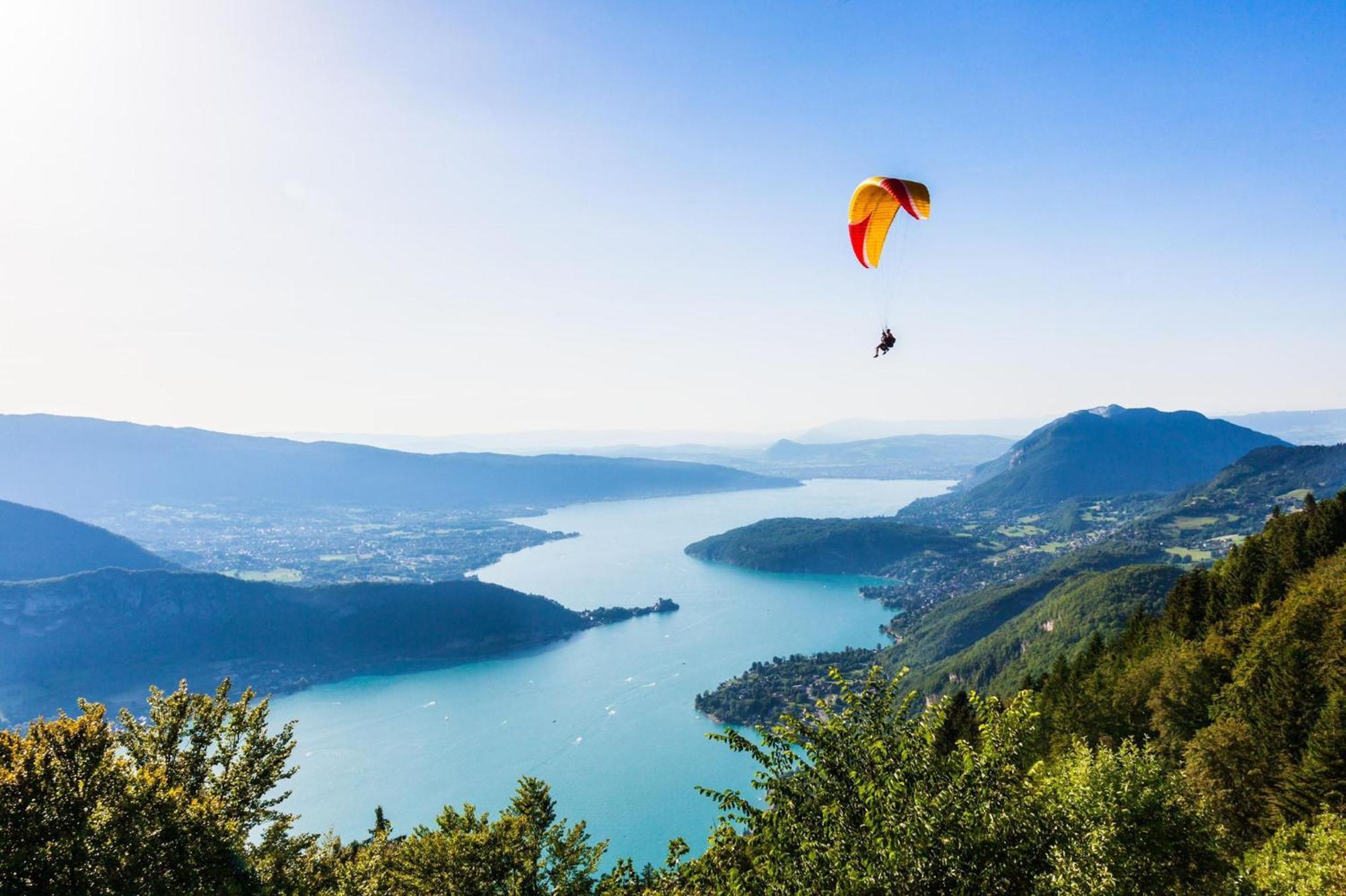 Woody 100M Du Lac Balcon Annecy Exteriér fotografie